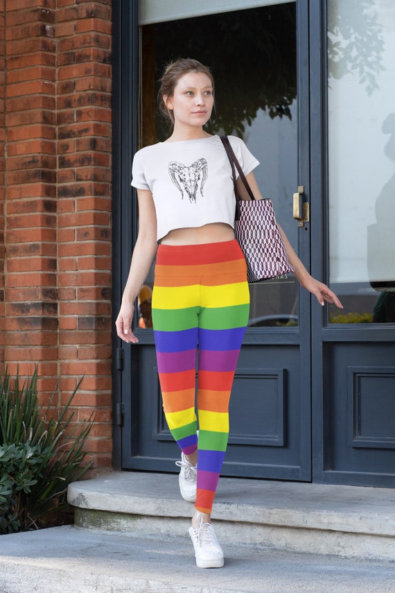 Rainbow Yoga Leggings/ Rainbow Leggings 