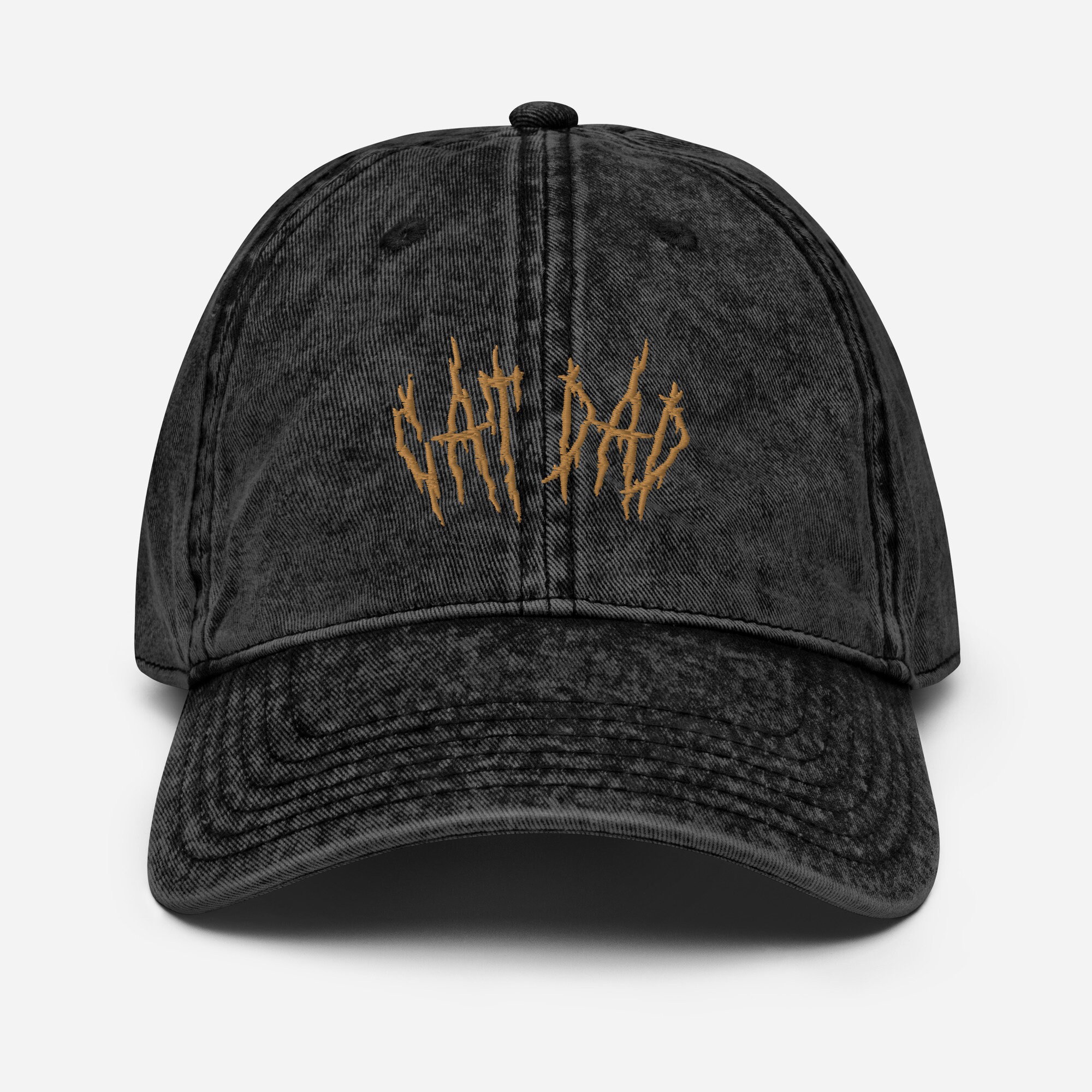 Heavy Metal Made Me Do It Cool Baseball Caps for Men's Embroidered