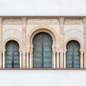 Samsung Frame TV Art, Modern Islamic Wall Art, Arabic Digital TV Art, Arabic Frame TV Art, Mosque Door