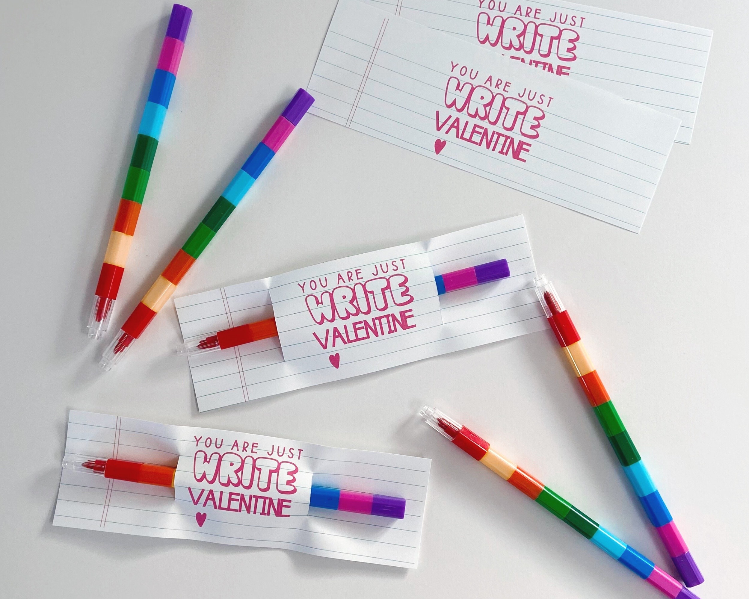 you-are-just-write-valentine-printable-pencil-tag-classroom-valentines-etsy