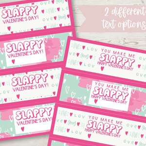 Slap Bracelet Valentine DIY Printable- Digital Download - Etsy