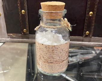 Rock Salt Hunting Item Ready to Join the Supernatural Hunt for Ghosts Demon hunting bottle glass Sam Dean Winchester hunting kit Impala