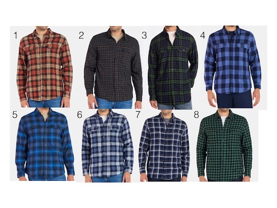 【THE LETTERS】DEAN SHIRT-COW BOY FLANNEL Plaid Flannel Custom Shirt Inspired by Supernatural Dean Sam