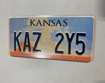 License Plate from the Show Kansas Baby Impala plate good quality brand new supernatural 1967 baby