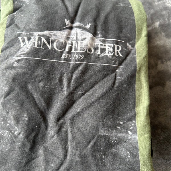 Super Discount! Supernatural large dean Winchester hooded sweatshirt sweater Sam dean symbols hoodie size  Misha collins angel Winchester