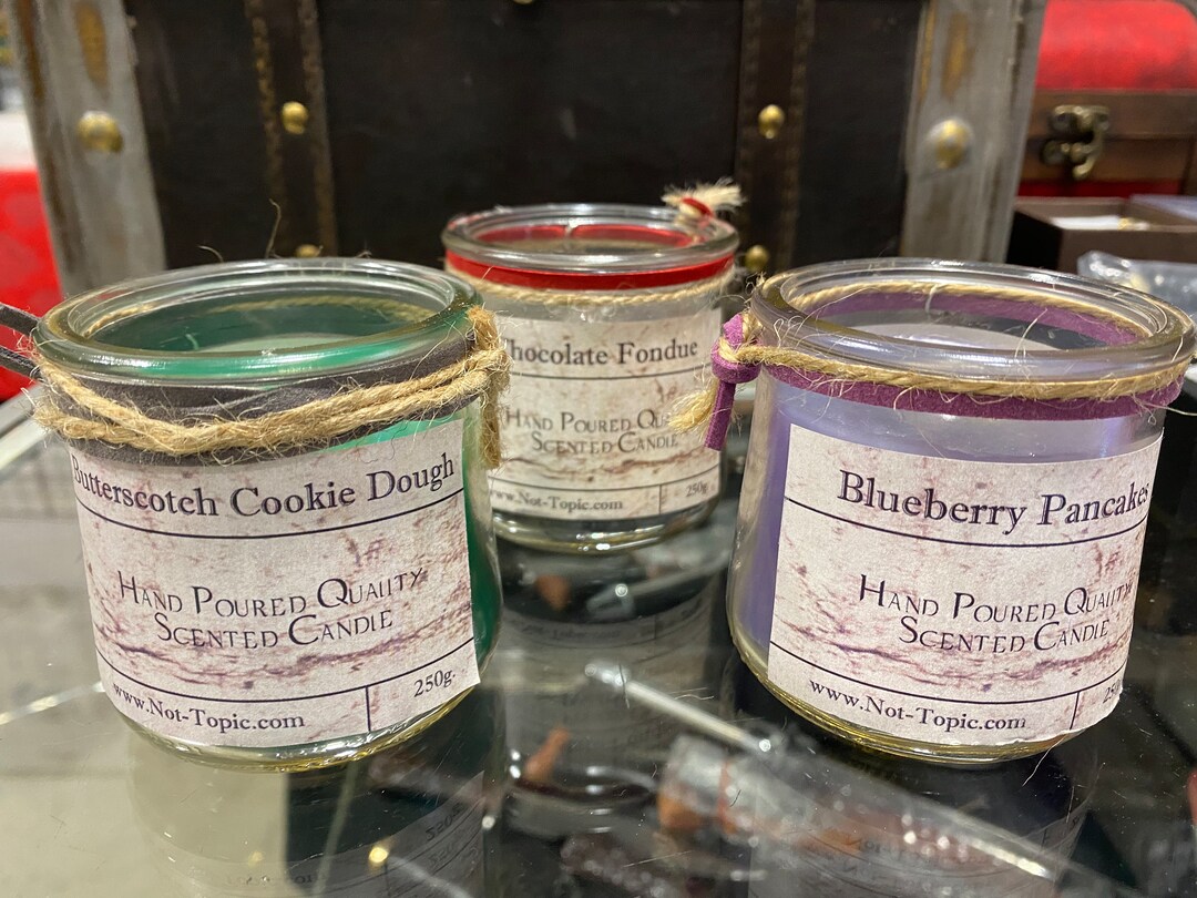 Hand Poured Wax Candle Supernatural Inspired With Charm Cool Etsy