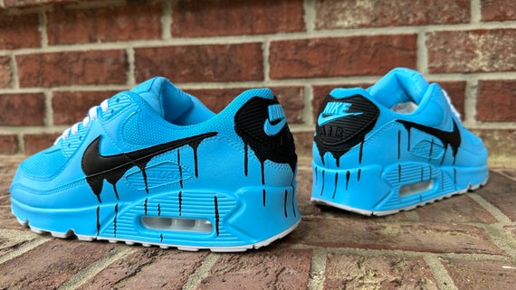 Custom Nike Air Max 90 Drip Painted Nike Air Max 90 - Etsy