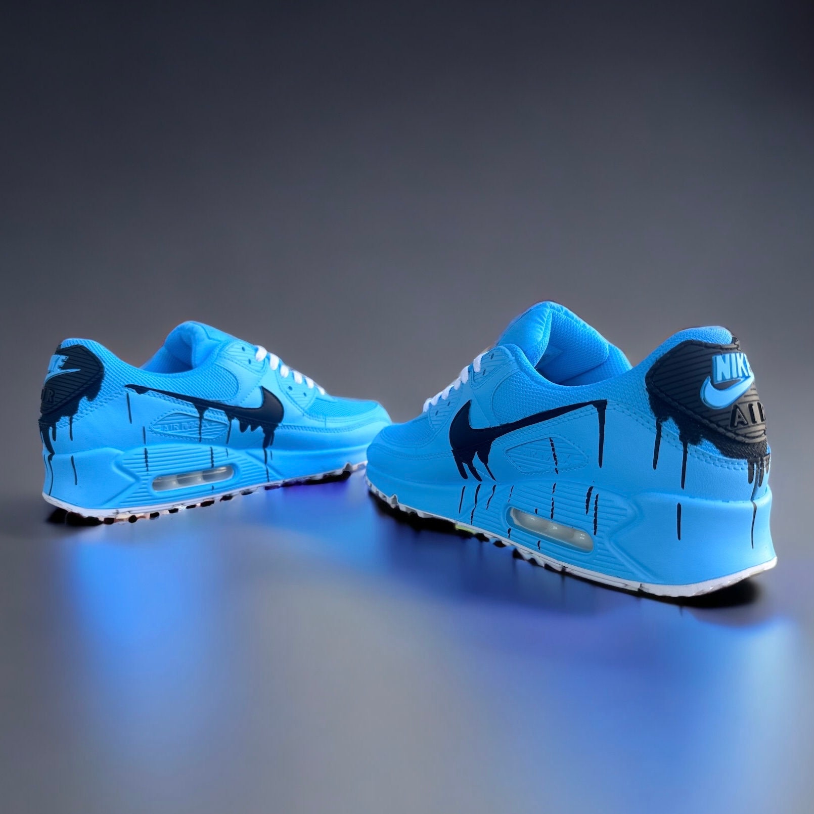 Blue Nike Shoes 