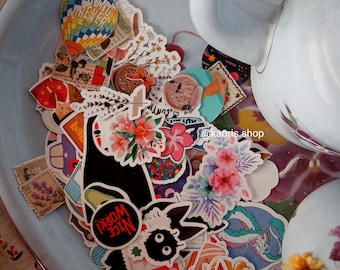 Pegatinas Grab Bag / Lindas pegatinas bolsa aleatoria / Mistery sticker bag / Kawaii Stickers grab bag