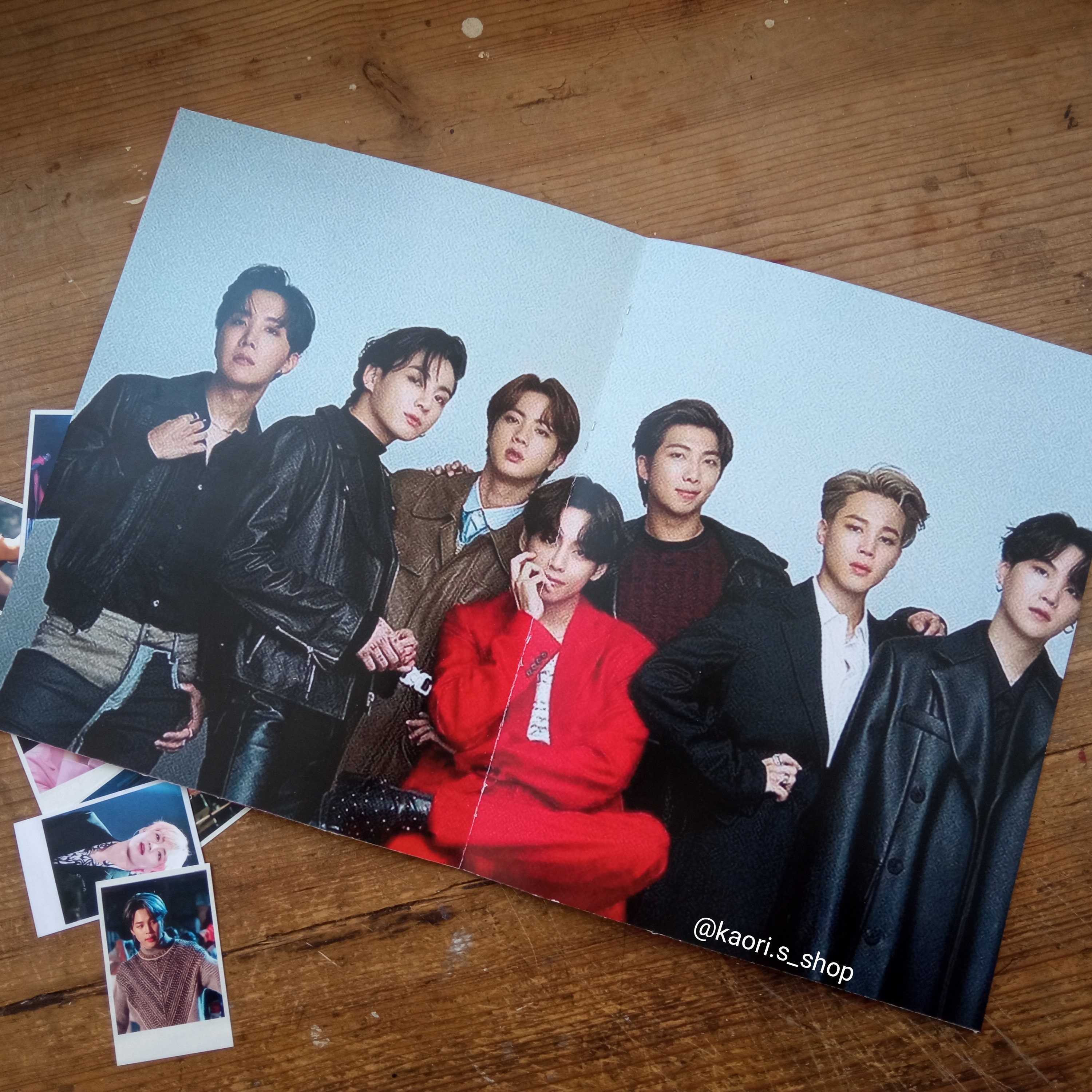 BTS 2024 Calendar Fanmade Wall Calendar Kpop BTS Etsy