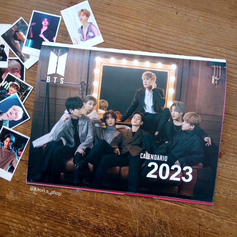 BTS 2025 Calendar Fanmade Wall Calendar Kpop BTS Etsy