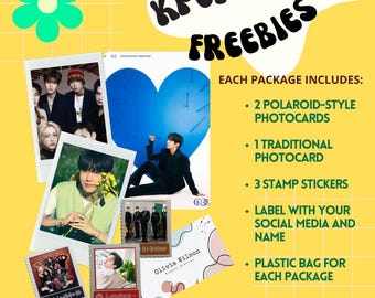 K-pop Freebies | K-pop Custome Freebies | Concert freebies | BTS Freebies | Twice Freebies | Bias Pack | Stray Kids Freebies | TXT Freebies