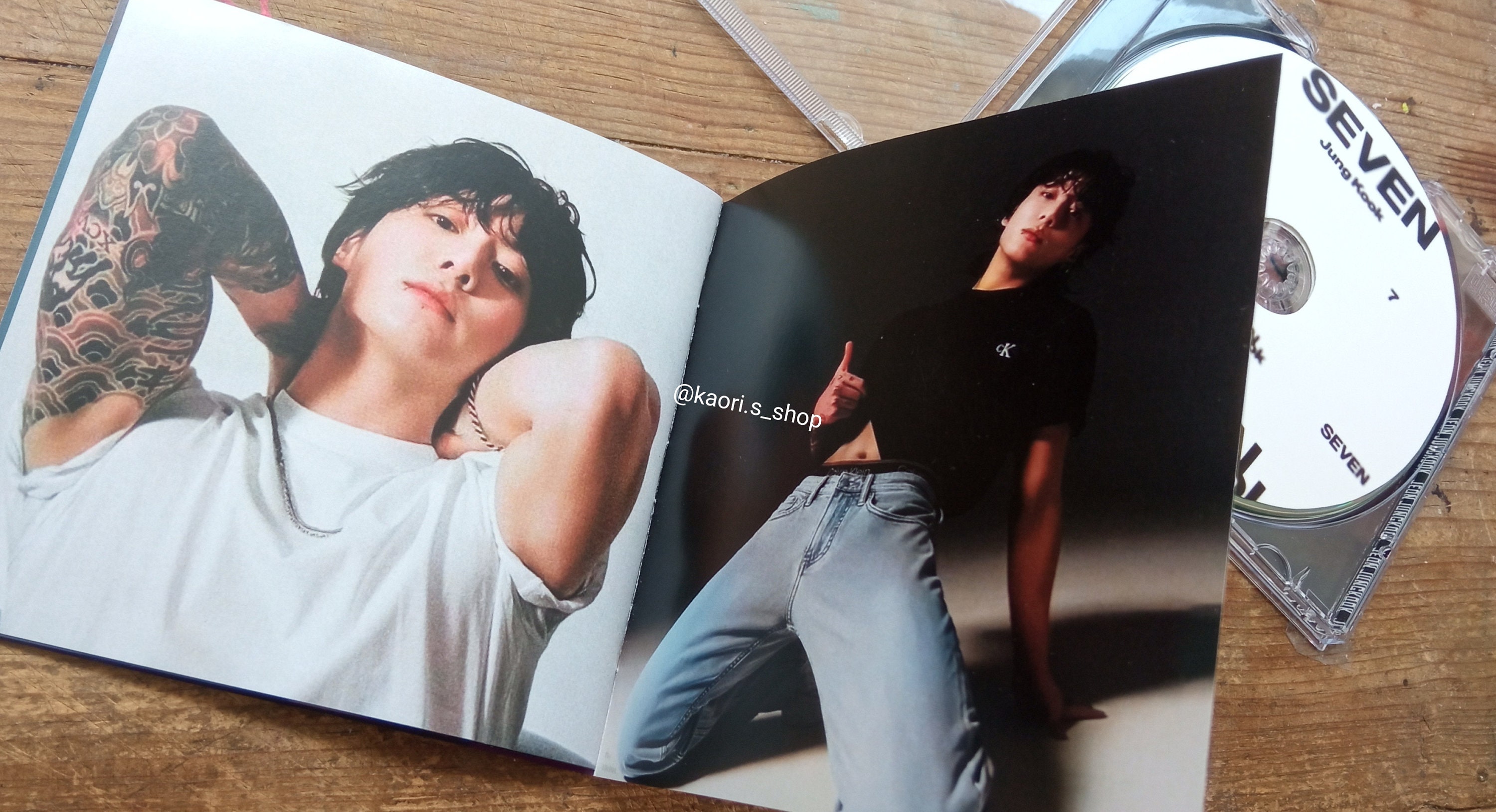 BTS SEVEN Jeon Jungkook | Mixtape | Physical Album | BTS K-pop - Etsy