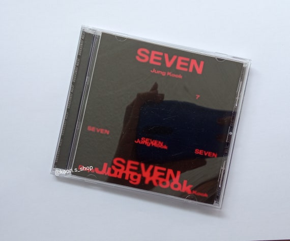 BTS SEVEN Jeon Jungkook | Mixtape | Physical Album | BTS K-pop - Etsy