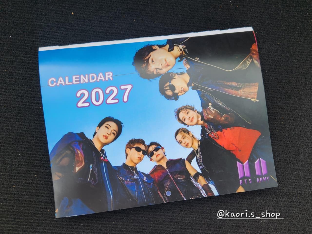BTS 2027年カレンダー | ファンメイド | 壁掛けカレンダー | K-POP