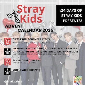 Stray Kids Adventskalender 2025 | Stray Kids Kalender | BLEIBE | Kpop Adventskalender | Adviento StrayKids Kalender