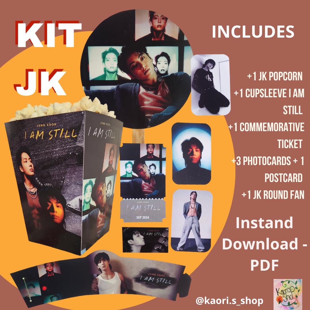 Jungkook I Am Still Digital Kit | Pop Corn Box Cupsleeve Ticket