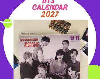 BTS 2027 Calendar | Fanmade | Wall Calendar | k-pop | BTS | BANGTAN