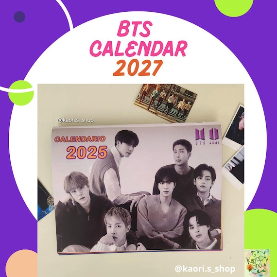BTS 2027年カレンダー | ファンメイド | 壁掛けカレンダー | K-POP