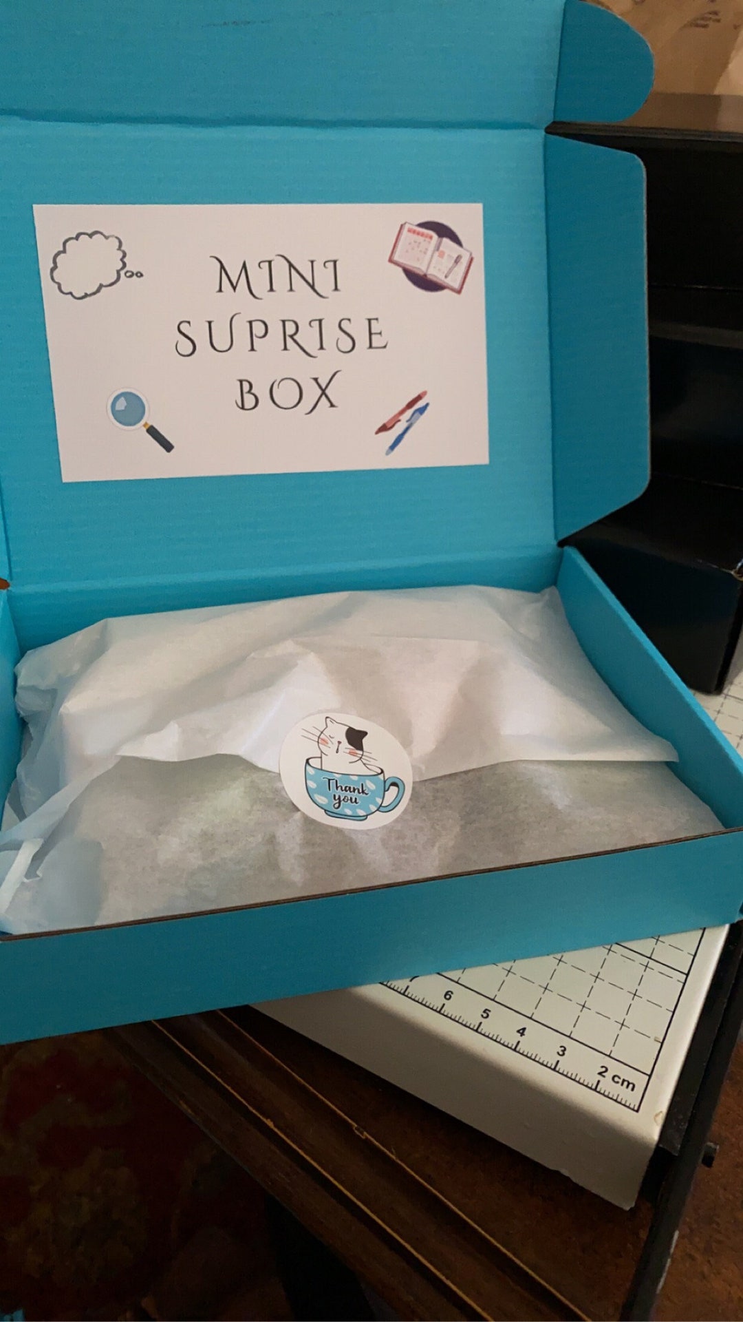 Mini Stationery Mystery Box Etsy