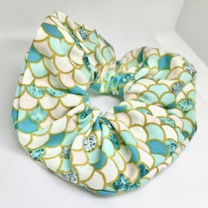 Mermaid Scale Scrunchie