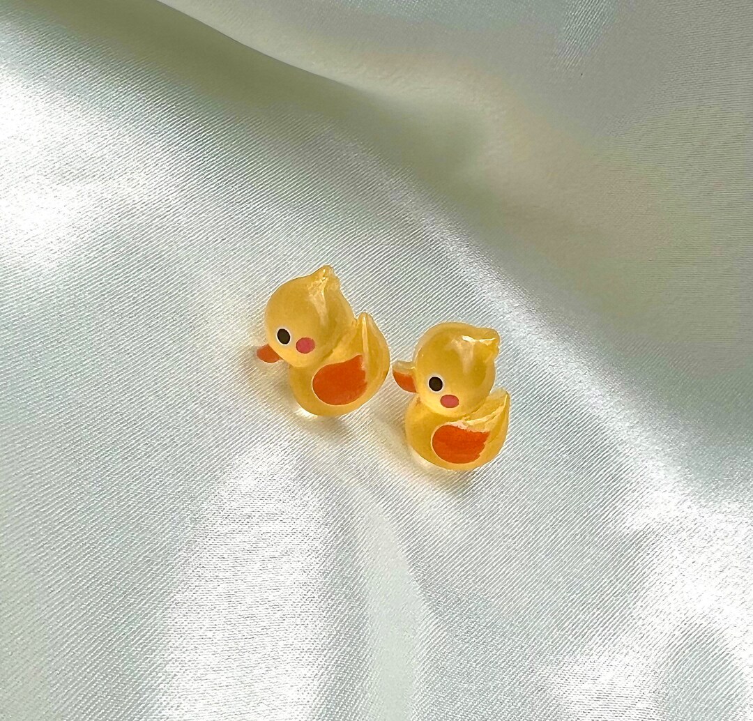 Rubber Duck Earring File SVG For Glowforge Laser Cutter, Layered...