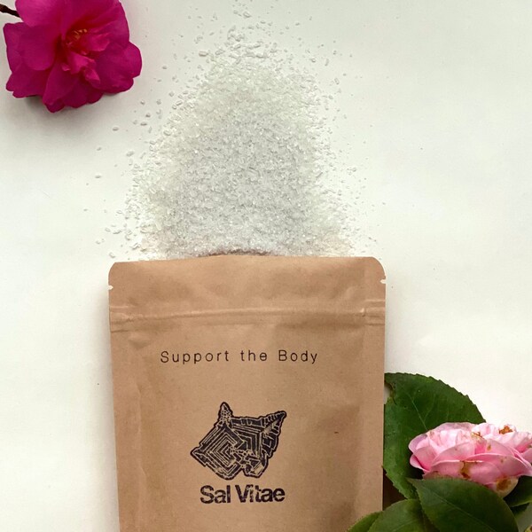 Organic Bath Salts | Zero Waste Bath Salts | Relaxation Therapy | Epsom Salt Bath | Self Care Gift | Gift for Her | Essential Oils