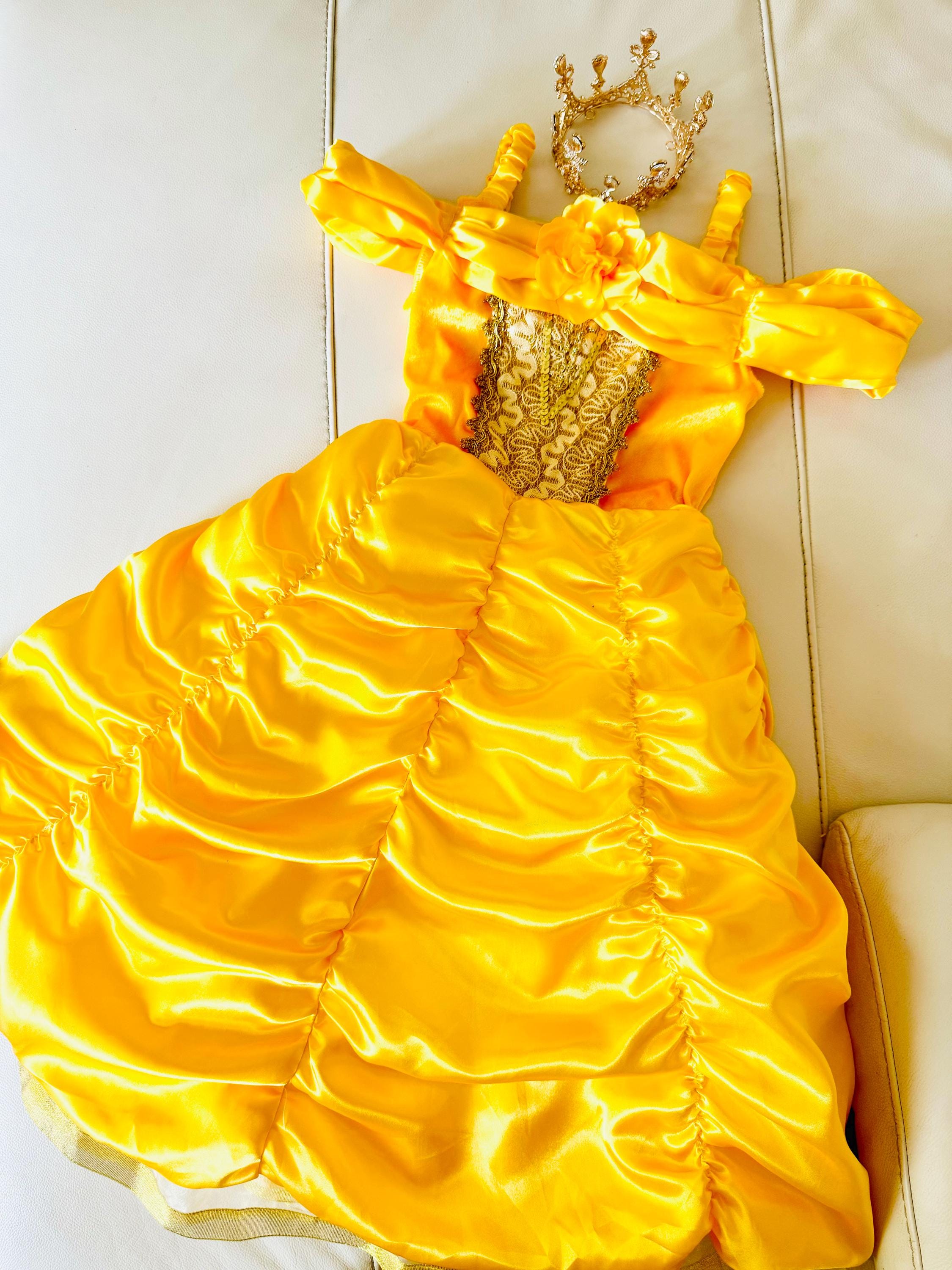 disney princess belle fancy dress Belle Costume Inspired, Princess Disney, Belle Dress Adult, Belle Yellow Dress Adult, Belle Classic Ballgown Dress