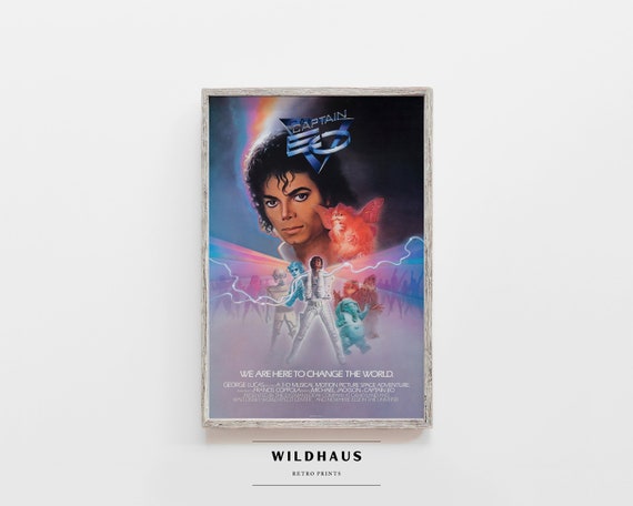 Captain EO Disneyland Poster: Retro Tomorrowland Attraction