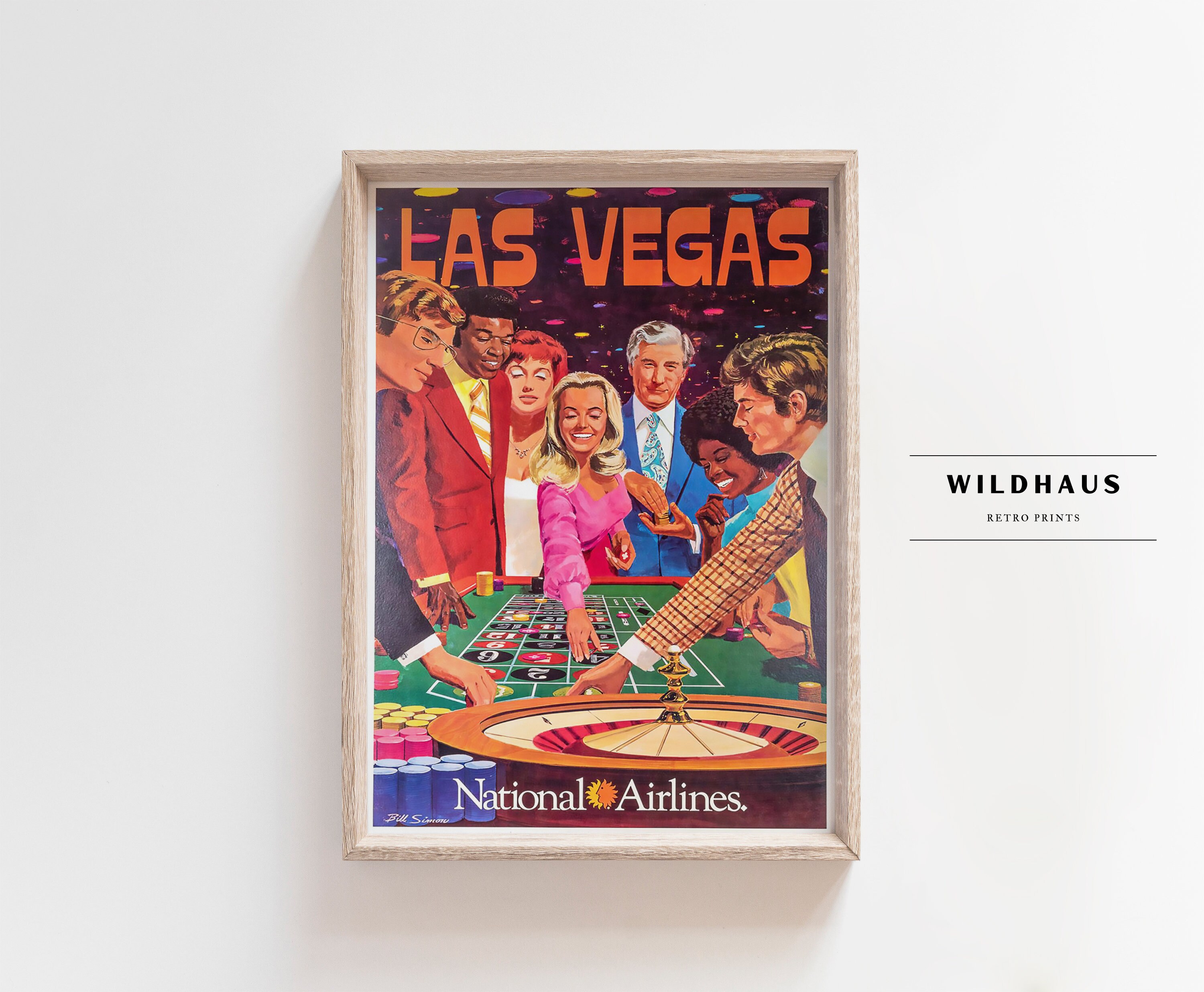 Las Vegas, Neveda, Casino Showgirl (9x12 Wall Art Print, Home