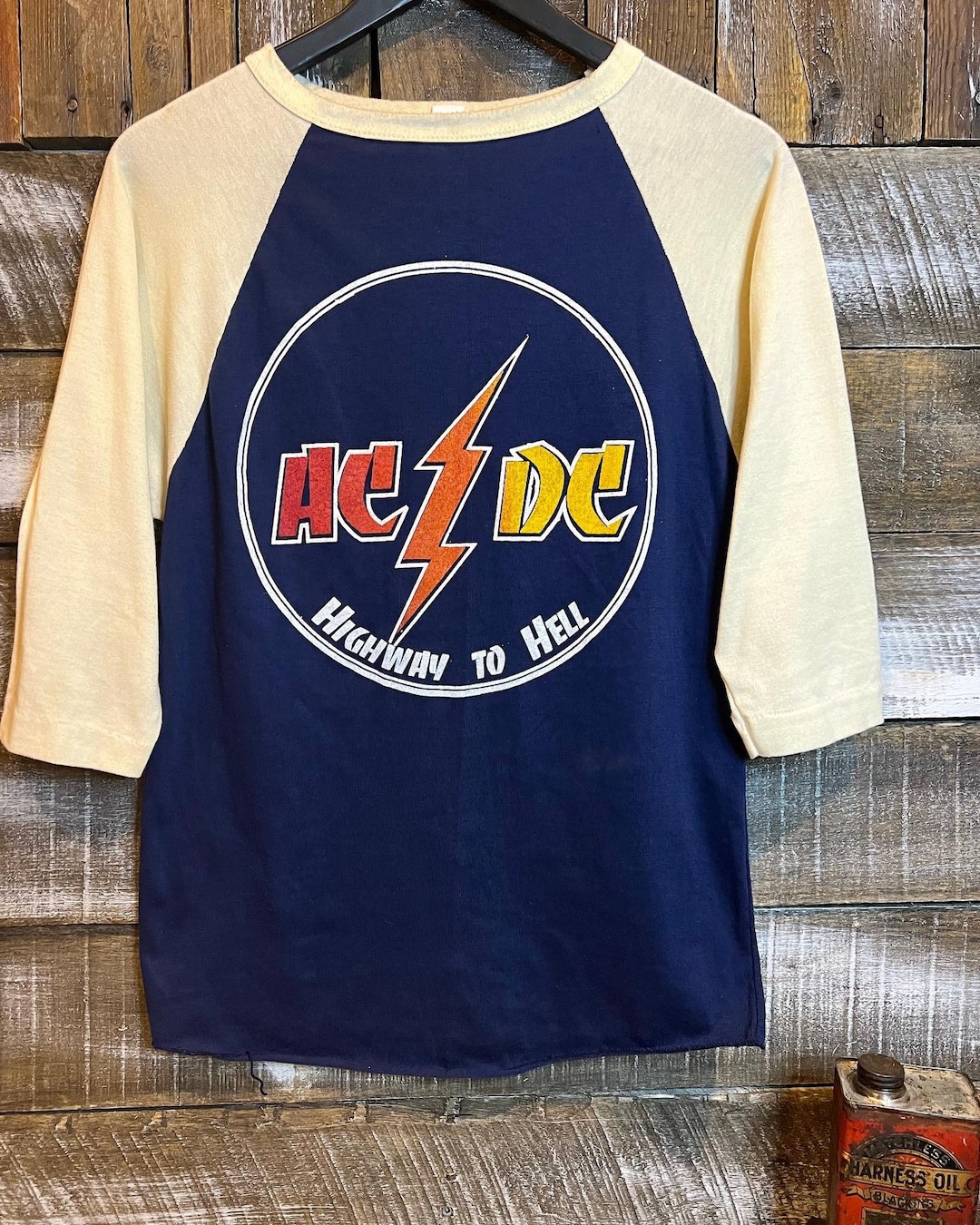 ACDC Raglan Baseball Style Shirt - Etsy