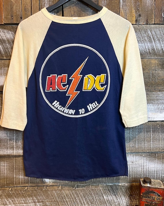 ACDC Raglan Baseball Style Shirt