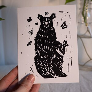 Bear Card, a Wonderful Thank You Card, Birthday, Get Well and Holiday Greeting