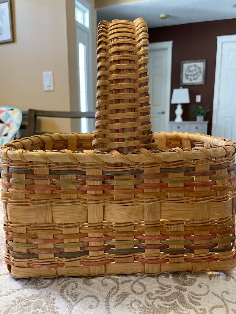 Handwoven Easter Basket Large Etsy