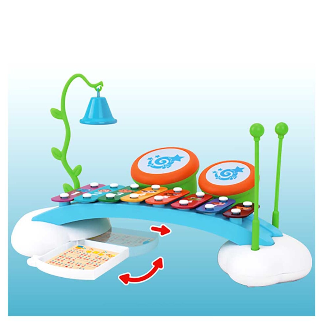 15 Rainbow Xylophone Piano Bridge for Kids With Ringing Etsy