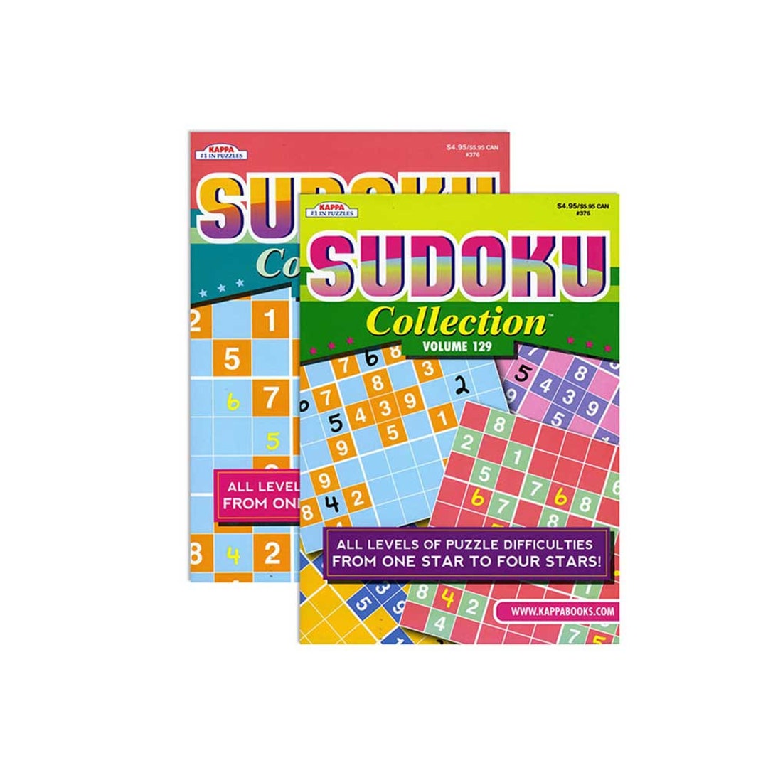 Puzzles Book KAPPA Sudoku Collection 2titles Etsy