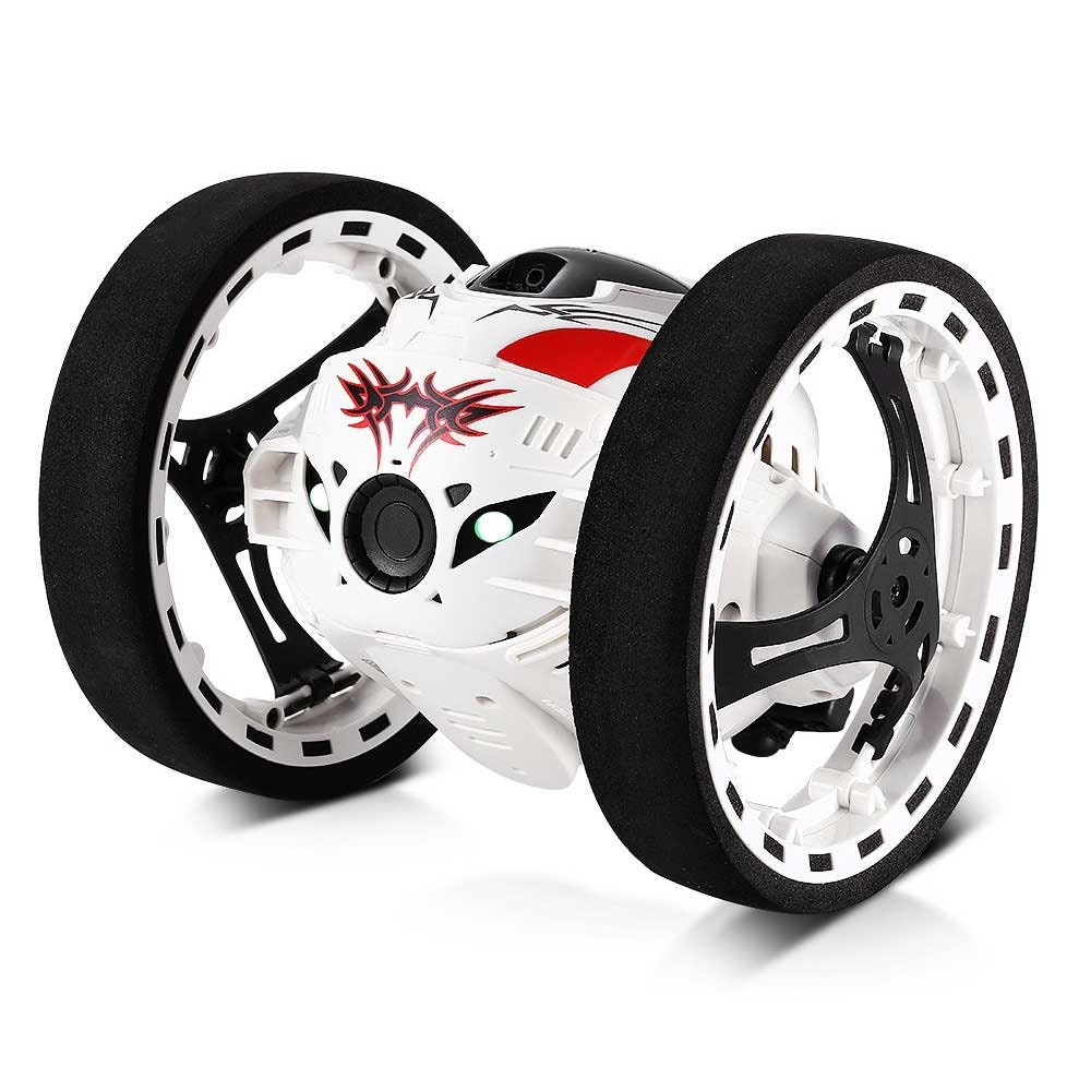 Remote Control Jumping Bounce Car White Etsy