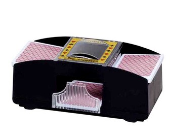 Card Game Automatic 2 Deck Shuffler