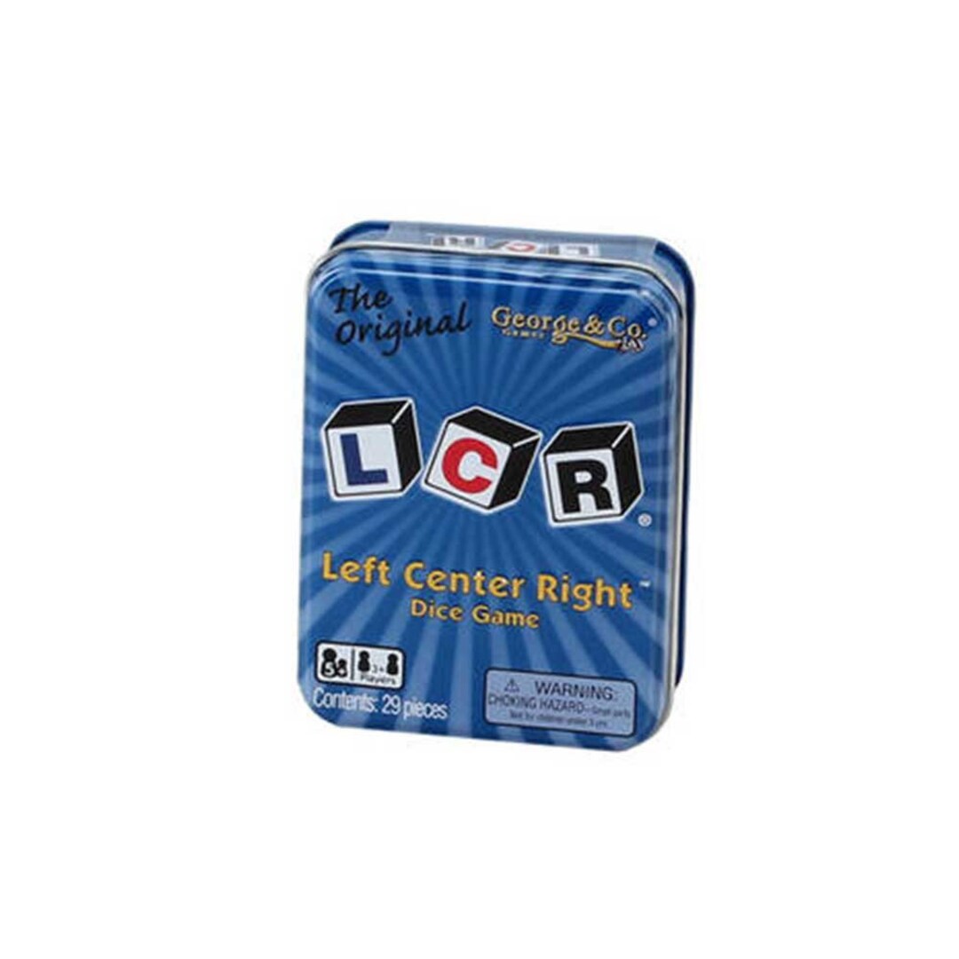 LCR Left Right Center Dice Game Etsy