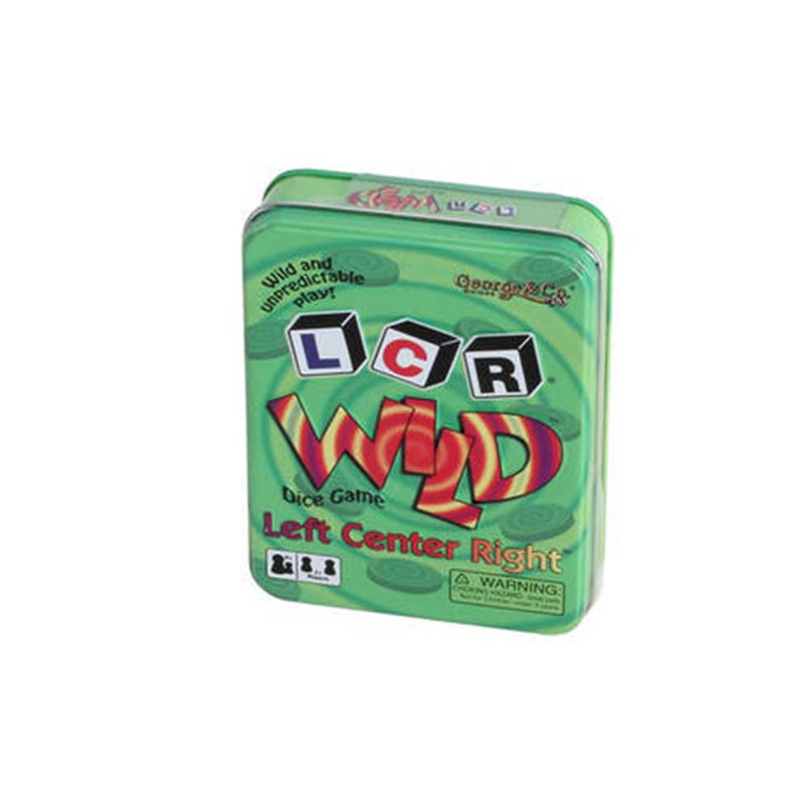LCR Left Right Center WILD Dice Game Etsy