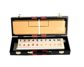 Deluxe Rummy with Wooden Racks