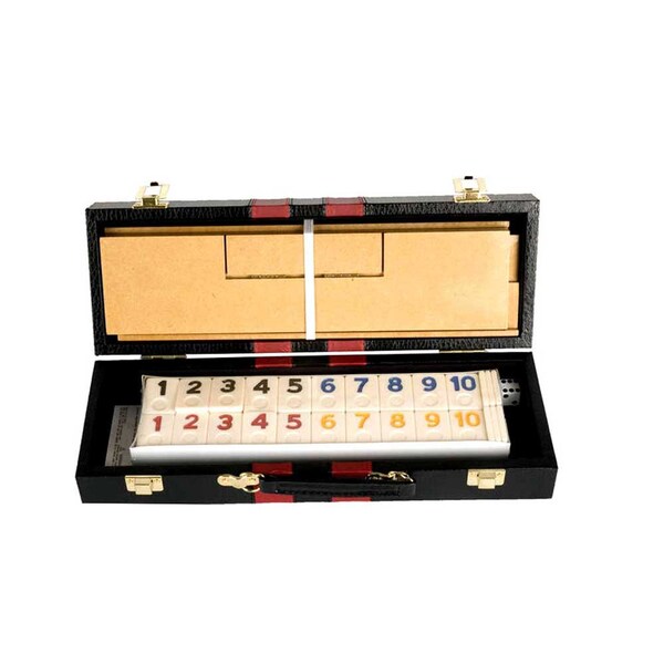 Deluxe Rummy with Wooden Racks