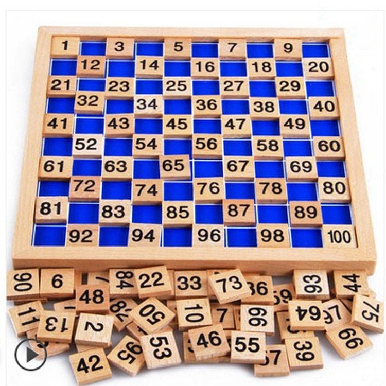 Montessori Numbering Toy Natural Toy Counting Skill Etsy