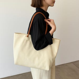 Tous les jours Sacs fourre-tout en toile à bandoulière, sac minimaliste, sac de luxe, sac à poignée supérieure, sac à provisions, sacs élégants pour femme, sacs pour femme