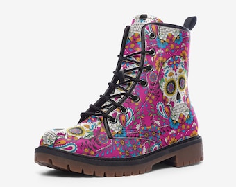 Dia De Los Muertos #14    Boots
