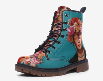 Reina De Las Flores Vegan Leather Boots