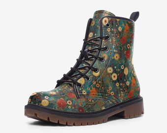 Catharina Vegan Combat Boots | Ethical Statement Boots with Attitude