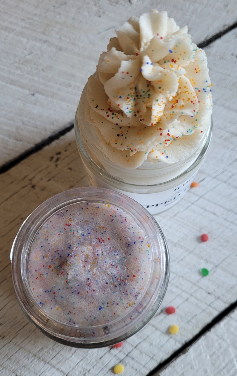 Whipped Body Butter Sweet Birthday Cake Scented Body Lotion Etsy