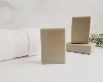 Soap with Evergreen & Smoky Mountain Air, Rustic Gift for Men, Birthday Present for Hunter