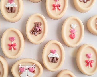 Special Occasion Soap, Love Inspired Theme, Seasonal Kitchen and Bathroom Decor, Handcrafted Heart Shape